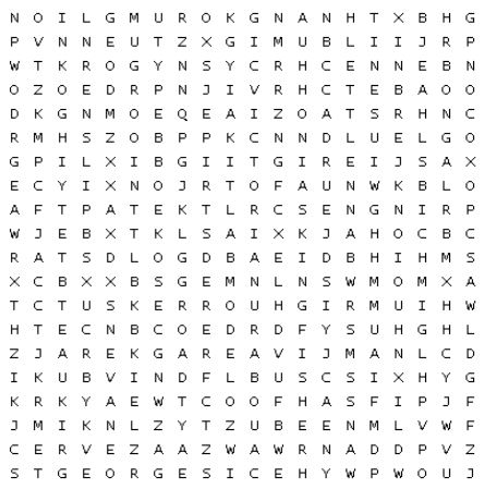 Beers Of The World Word Search 2