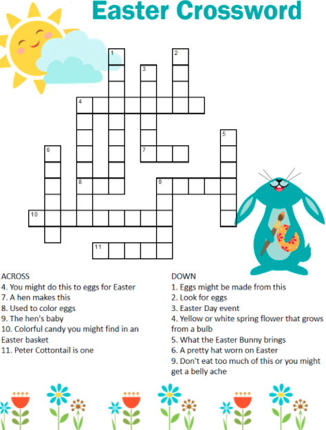 Easter Crossword Puzzle 1