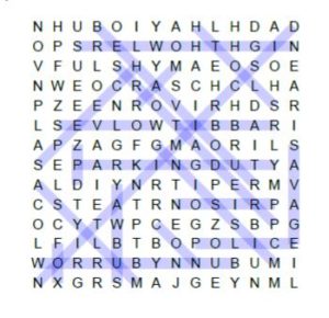 zootopia word search solution