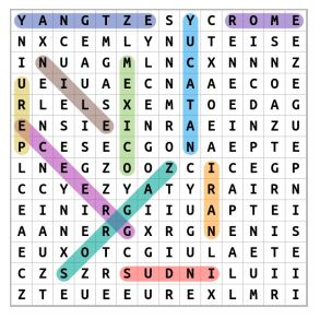 Oldest Civilizations Word Search Word Solution 