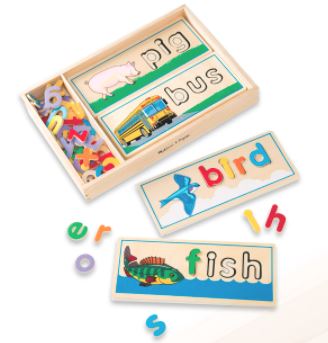 See And Spell Puzzle Example