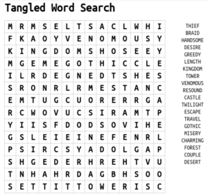 Tangled Word Search 1