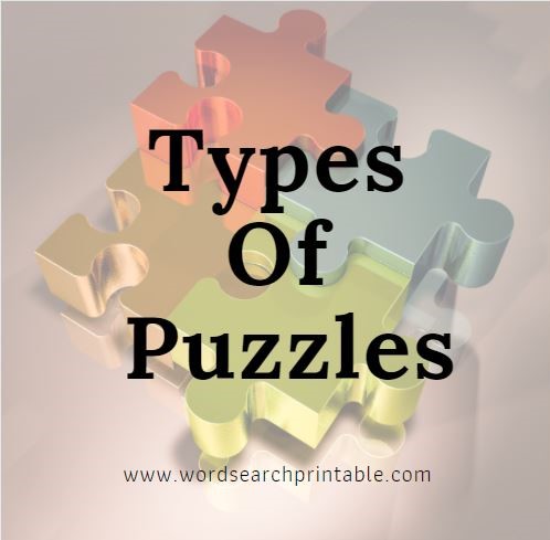 Types Of Puzzles