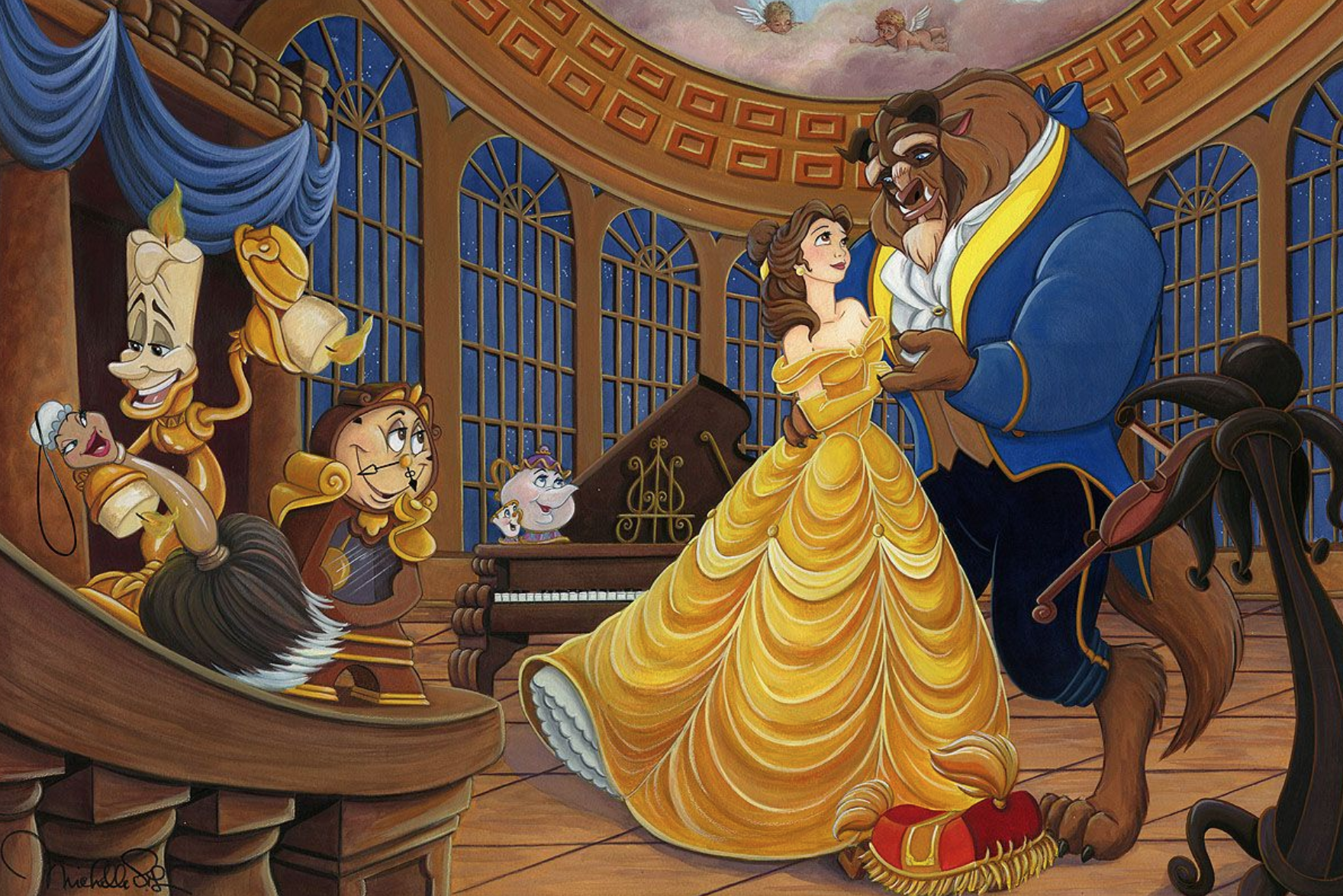 Beauty and the beast word puzzles
