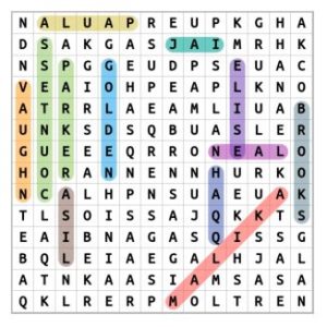 Hollywood Divas Cast Word Search Solution