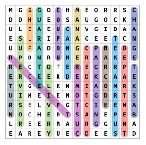 Grocery Store Word Search Puzzles – Word Search Printables