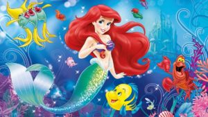 The Little Mermaid Word Puzzles
